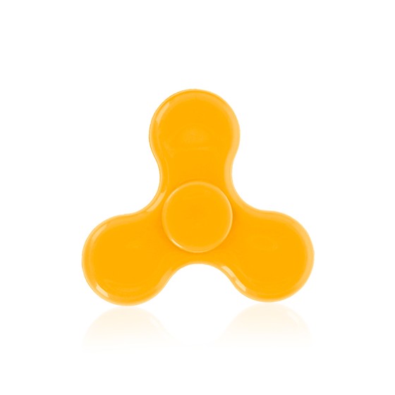 Yellow Plain Fidget Spinner